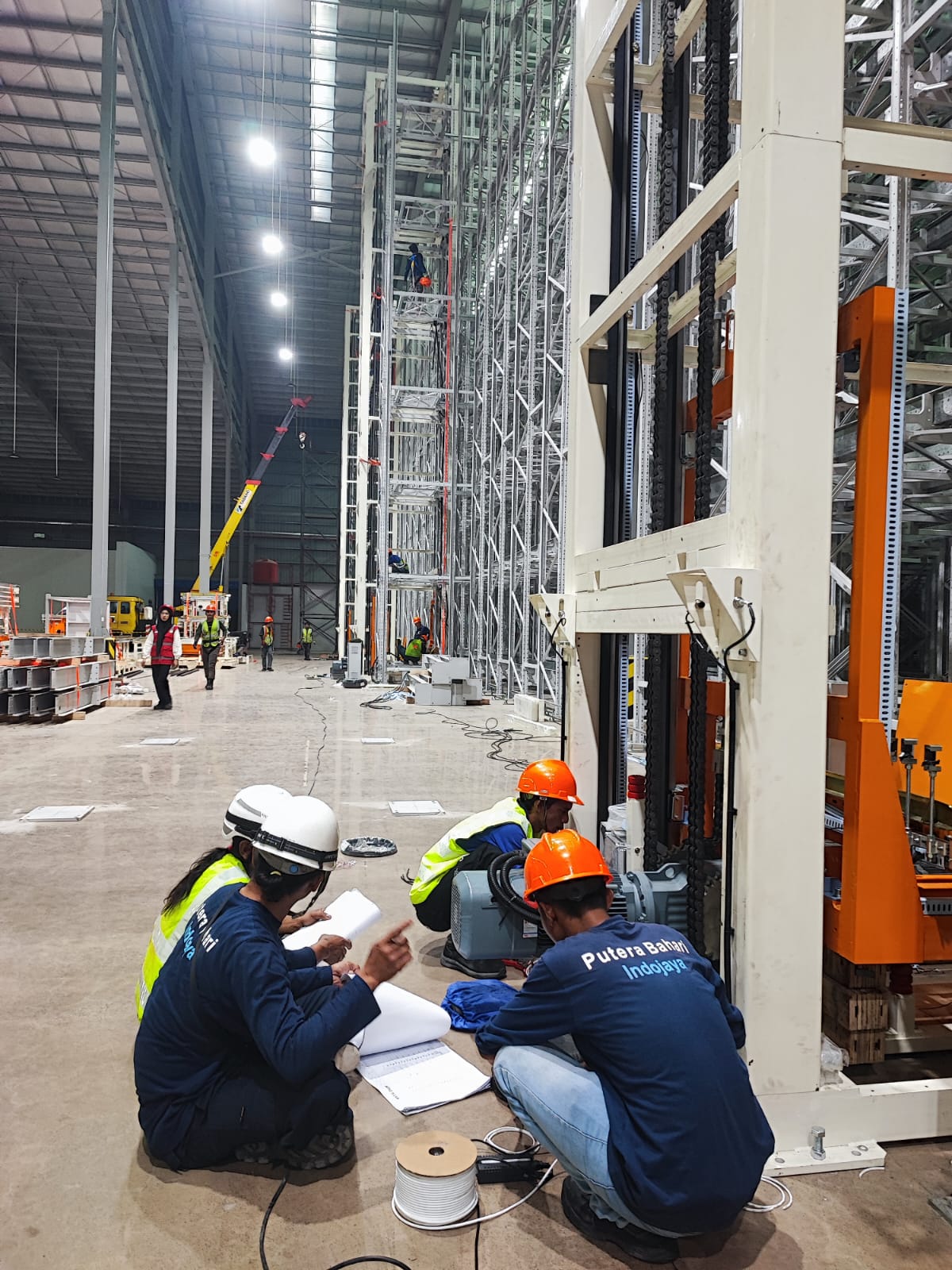 Electrical Wiring Panel for ASRS